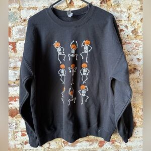 Halloween Dancing Skeletons Sweater